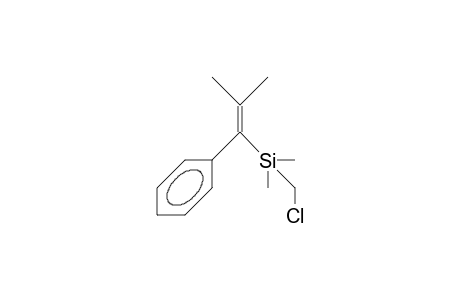 1-Phenyl-1-(chloromethyl-dimethylsilyl)-2-methyl-1-propene