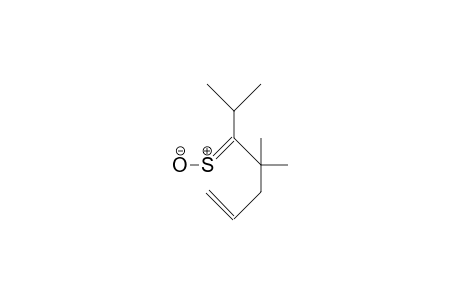 2,4,4-Trimethyl-hept-6-ene-3-thione S-oxide