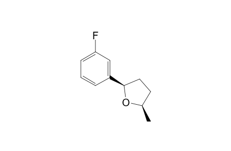 2-(3-fluorophenyl)-5-methyltetrahydrofuran