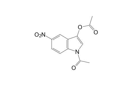 1-acetyl-5-nitroindol-3-ol, acetate (ester)