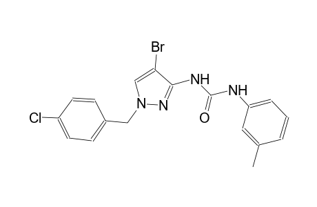 N-[4-bromo-1-(4-chlorobenzyl)-1H-pyrazol-3-yl]-N'-(3-methylphenyl)urea
