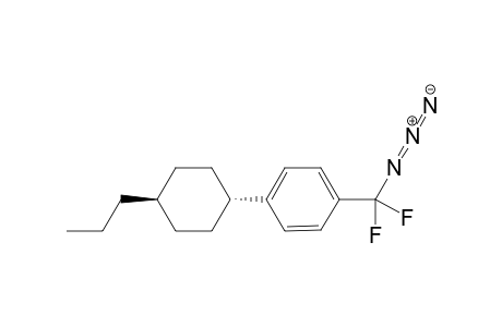 1-[4-(4-trans-Propylcyclohexyl)benzyl]-.alpha.,.alpha.-difluoroazide