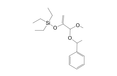 [1-Methoxy-1-(1-phenylethoxy)methylvinyloxy]triethylsilane