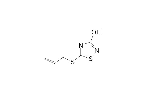 5-(allylthio)-1,2,4-thiadiazol-3-ol