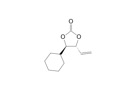 4,5-trans-4-Cyclohexyl-5-ethenyl-1,3-dioxolan-2-one