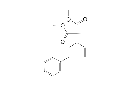 2-Methyl-2-(5-phenylpenta-1,4-dien-3-yl)malonate