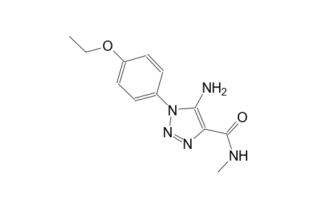 1H-1,2,3-triazole-4-carboxamide, 5-amino-1-(4-ethoxyphenyl)-N-methyl-