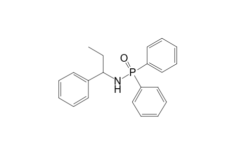 diphenylphosphoryl(1-phenylpropyl)amine