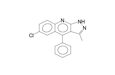 3-methyl-4-phenyl-6-chloro-1H-pyrazolo[3,4-b]quinoline