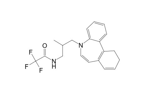 N-[(trifluoro)acetyl]-.beta.-methyl-10,11-dihydro-5H-dibenzazepine-5-propanamine