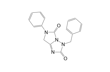 3H-imidazo[1,5-b][1,2,4]triazole-2,5-dione, 6,7-dihydro-6-phenyl-3-(phenylmethyl)-