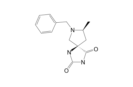 (2R,4S)-1-BENZYL-2-METHYL-PYRROLIDINE-4-SPIRO-5'-HYDANTOIN