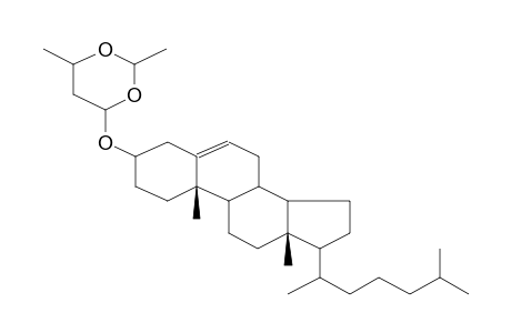 2,4-DIMETHYL-6-CHOLESTERYLOXY-1,3-DIOXANE