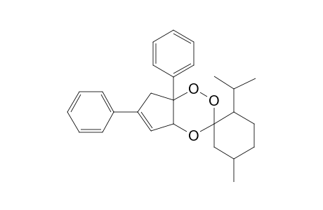 (1R,2S,4'aR,5R,7R)-4',7'a-Dihydro-2-isopropyl-5-methyl-6',7'a-diphenylspiro[cyclohexane-1',3'-[7'H]cyclopenta[1,2,4]trioxine]