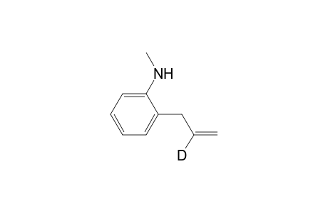 Benzenamine, N-methyl-2-(2-propenyl-2-d)-