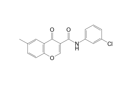 N-(3-Chlorophenyl)-6-methylchromone-3-carboxamide