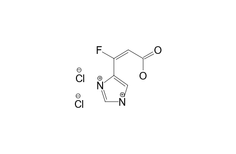 (E)-3-FLUORO-3-(1H-IMIDAZOL-4-YL)-ACRYLIC-ACID-DIHYDROCHLORIDE-HYDRATE
