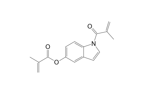 2-Methylacrylic acid (1-methacryloylindol-5-yl) ester