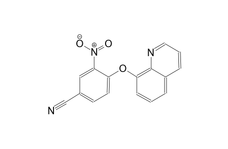 3-nitro-4-(8-quinolinyloxy)benzonitrile