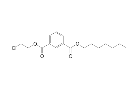 Isophthalic acid, 2-chloroethyl heptyl ester