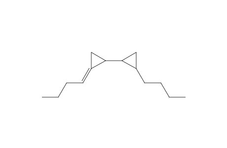 Cyclopropane, 1-butylidene-2-(2-butylcyclopropyl)-