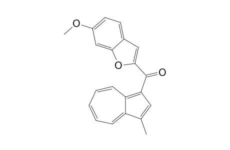 (6-methoxy-1-benzofuran-2-yl)-(3-methylazulen-1-yl)methanone