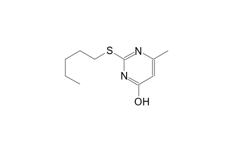 4-pyrimidinol, 6-methyl-2-(pentylthio)-