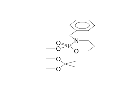 2-OXO-2-(1,2-O-ISOPROPYLIDENGLYCERO)-3-BENZYL-1,3,2-OXAZAPHOSPHORINANE