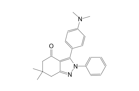 4H-indazol-4-one, 3-[4-(dimethylamino)phenyl]-2,5,6,7-tetrahydro-6,6-dimethyl-2-phenyl-