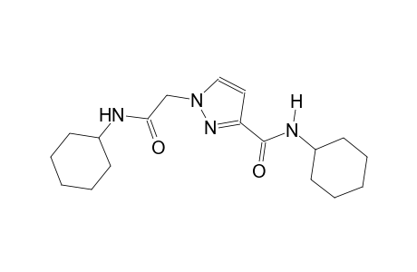 1H-pyrazole-1-acetamide, N-cyclohexyl-3-[(cyclohexylamino)carbonyl]-