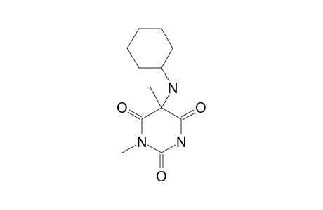 5-CYCLOHEXYLAMINO-1,5-DIMETHYLBARBITURIC-ACID