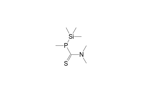 (N,N-Dimethylthiocarbamoyl)methyltrimethylsilylphosphane