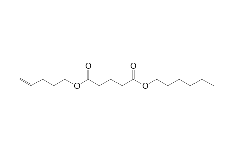 Glutaric acid, hexyl pent-4-enyl ester