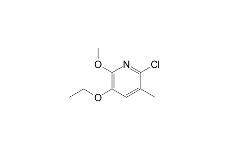 2-Chloro-5-ethoxy-3-methyl-6-methoxypyridine