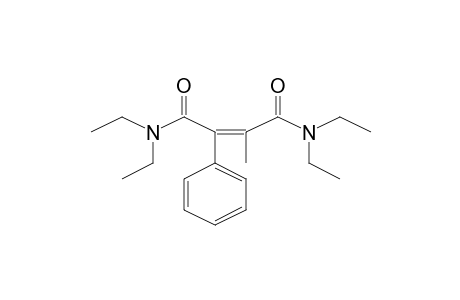 (Z)-N,N,N',N'-tetraethyl-2-methyl-3-phenyl-2-butenediamide