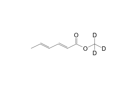 Trideuteromethyl 2,4-hexadienoate