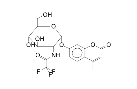 4-METHYLUMBELLIFERYL 2-TRIFLUOROACETAMIDO-2-DEOXY-ALPHA-D-GLUCOPYRANOSIDE