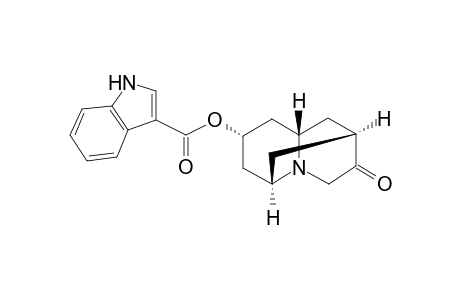 1H-indole-3-carboxylic acid, octahydro-3-oxo-2,6-methano-2H-quinolizin-8-yl ester, (2alpha,6alpha,8alpha,9abeta)-