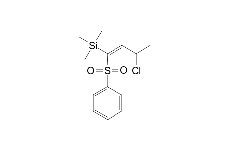 (Z)-3-chloro-1-(phenylsulfonyl)-1-(trimethylsilyl)but-3-ene