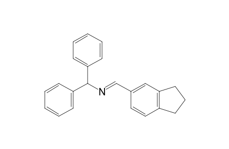 1,1-diphenyl-N-[(5-indanyl)methylene]methylamine