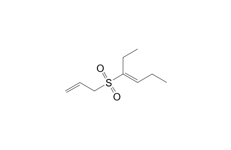 (E)-3-allylsulfonylhex-3-ene