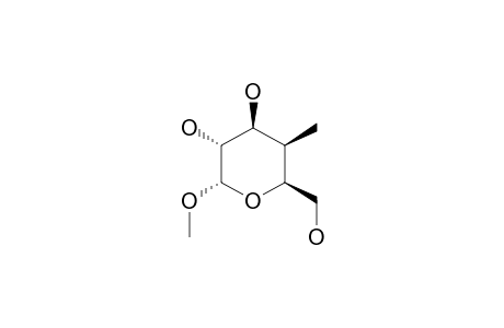 METHYL-4-DEOXY-4-C-METHYL-ALPHA-D-GALACTOPYRANOSIDE