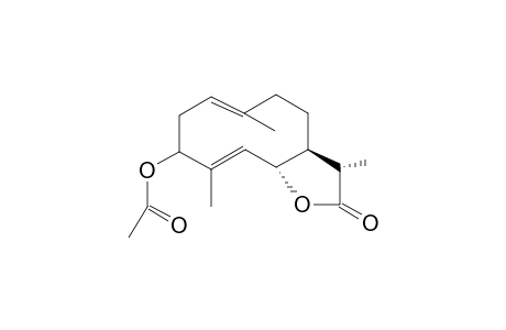 11-B-H-GERMACRA-1(10)E,4E-DIEN-12,62-OLIDE,3-B-ACETOXY