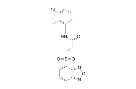 propanamide, 3-(2,1,3-benzoxadiazol-4-ylsulfonyl)-N-(3-chloro-2-methylphenyl)-