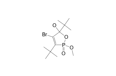 (E)-4-BROMO-3,5-DI-TERT.-BUTYL-5-HYDROXY-2-METHOXY-1,2-OXAPHOSPHOL-3-ENE-2-OXIDE