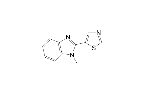 1-Methyl-2-(1,3-thiazol-5-yl)-1H-benzimidazole