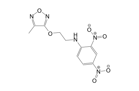 N-{2-[(4-methyl-1,2,5-oxadiazol-3-yl)oxy]ethyl}-2,4-dinitroaniline