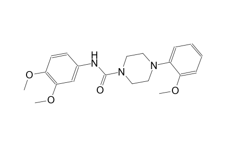 1-piperazinecarboxamide, N-(3,4-dimethoxyphenyl)-4-(2-methoxyphenyl)-