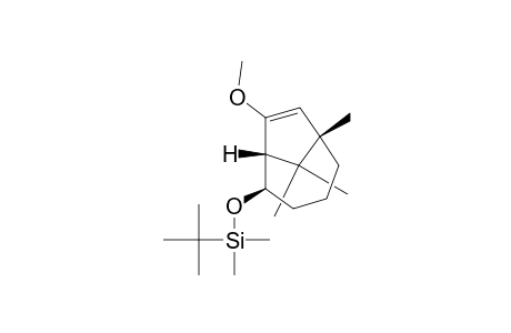 tert-Butyl-[[(1R,2R,6S)-8-methoxy-6,9,9-trimethyl-2-bicyclo[4.2.1]non-7-enyl]oxy]-dimethyl-silane
