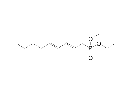 (2E,4E)-1-diethoxyphosphorylnona-2,4-diene